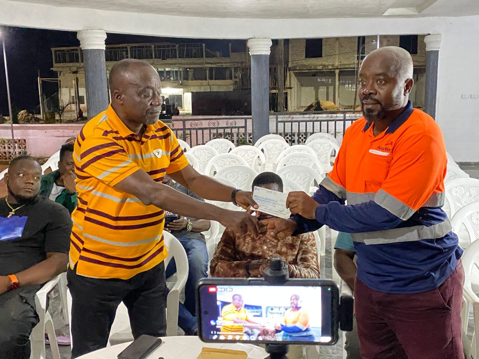 ArcelorMittal Liberia Donates US$25,000 to Nimba County Sports Steering Committee