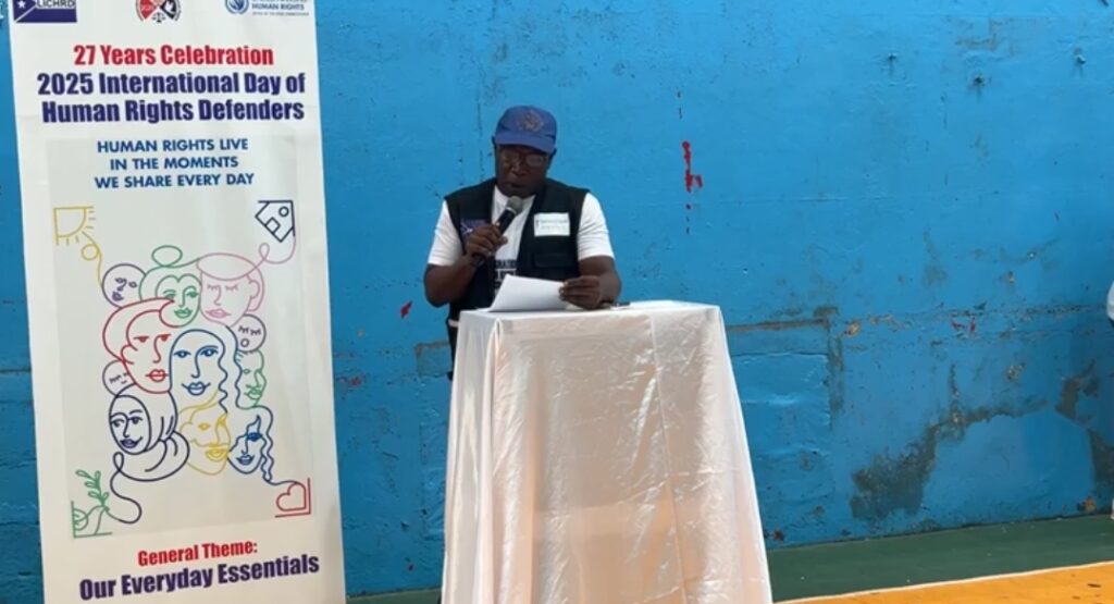LICHRD Urges the Removal of Capital Punishment from Liberia’s Penal Code at 27th Human Rights Defenders Day