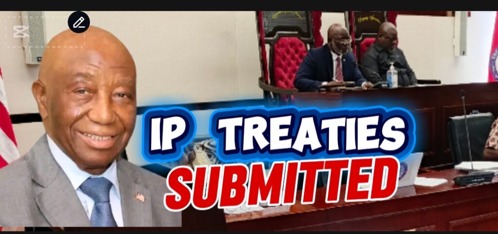 House Receives President Boakai’s Communication Seeking Legislative Enactment of Intellectual Property Treaties